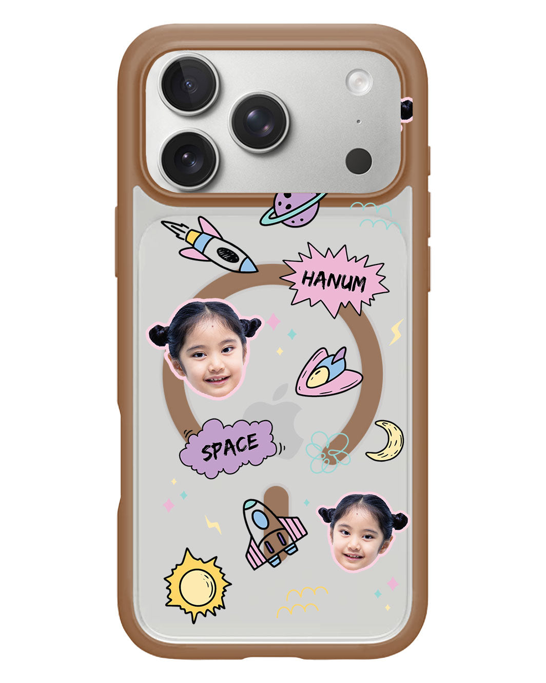 iPhone Rearguard Hybrid - Face Grid Space