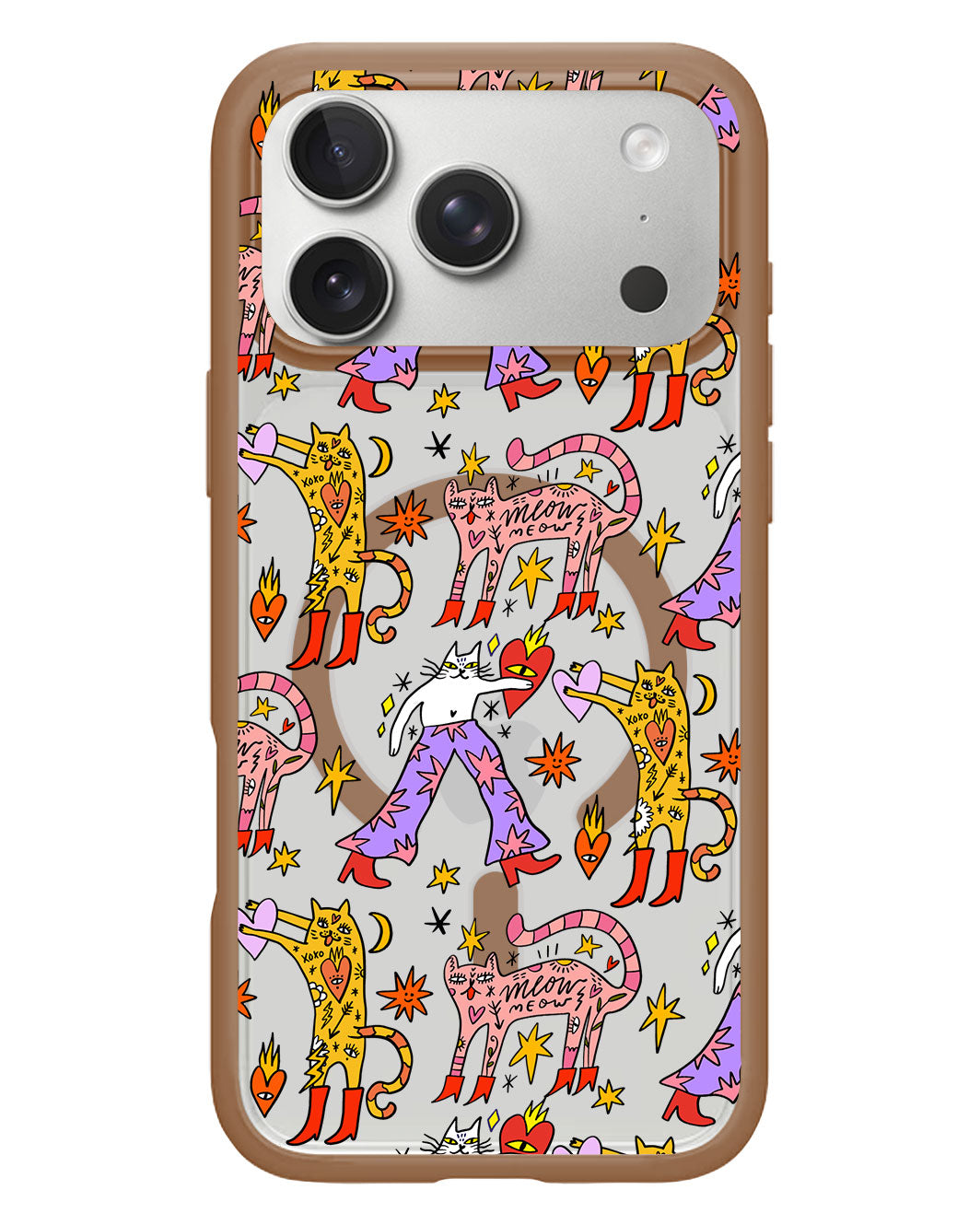 iPhone Rearguard Hybrid - Meow