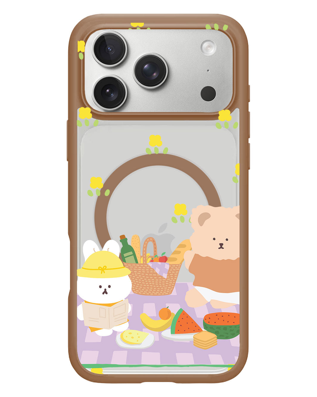 iPhone Rearguard Hybrid - Picnic Bear Lilac