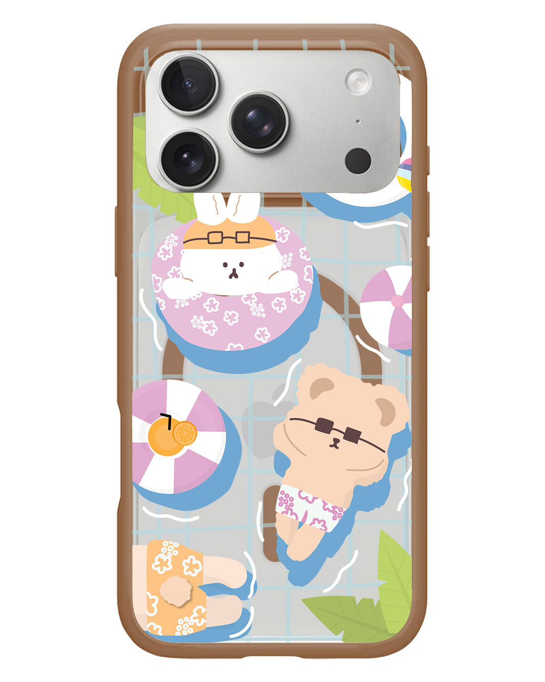 iPhone Rearguard Hybrid - Pool Party Pink