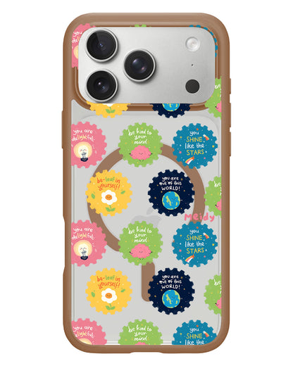 iPhone Rearguard Hybrid - Self Reminder Stamps