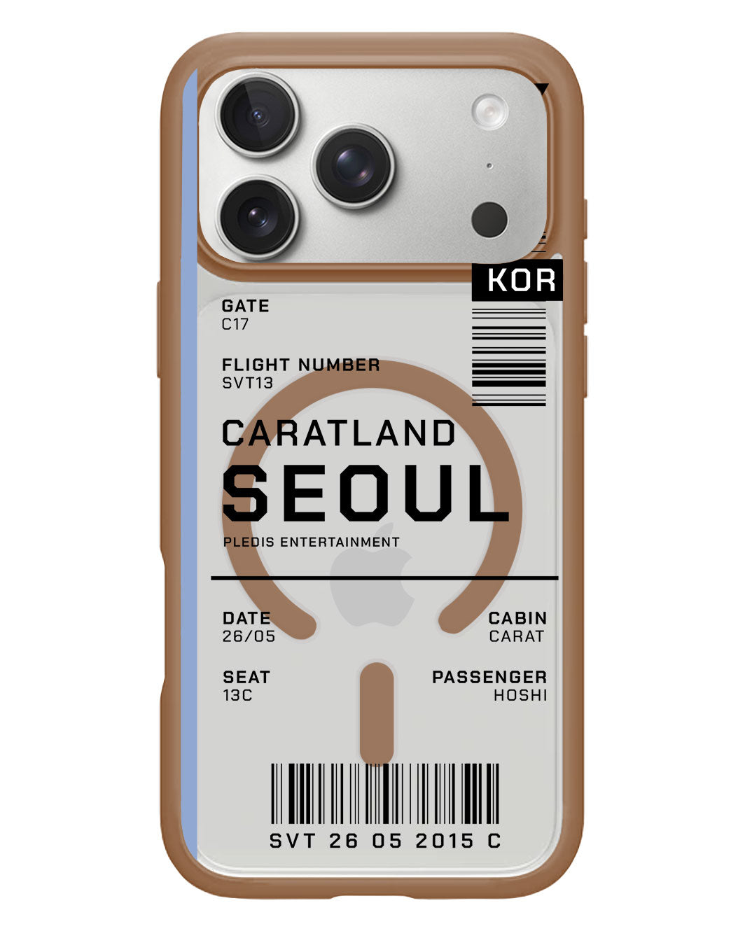 iPhone Rearguard Hybrid - Seventeen Caratland Ticket