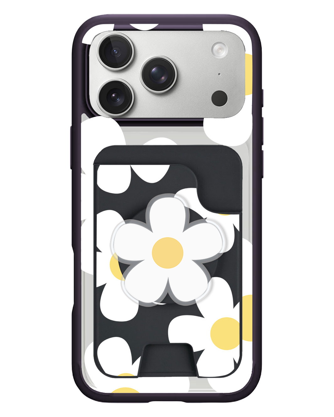iPhone Magpop Wallet - Daisy 4.0