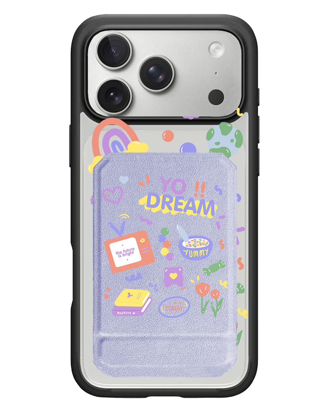 iPhone Magnetic Multifold Wallet - Hello Future