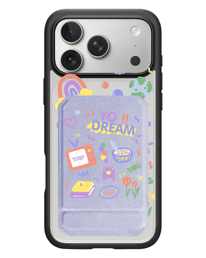 iPhone Magnetic Multifold Wallet - Hello Future