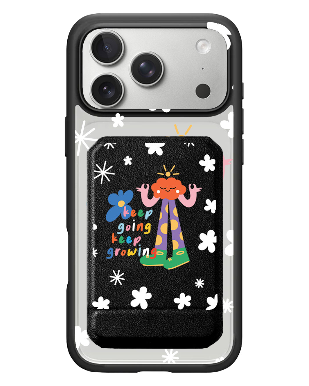 iPhone Magnetic Multifold Wallet - Keep Growing