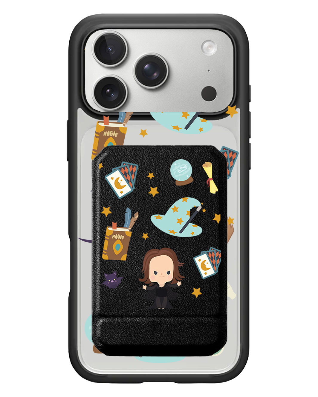 iPhone Magnetic Multifold Wallet - Little Hogwarts