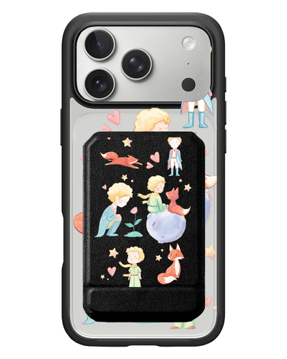 iPhone Magnetic Multifold Wallet - Little Prince & Fox
