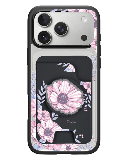 iPhone Magpop Wallet - Pink Blossom