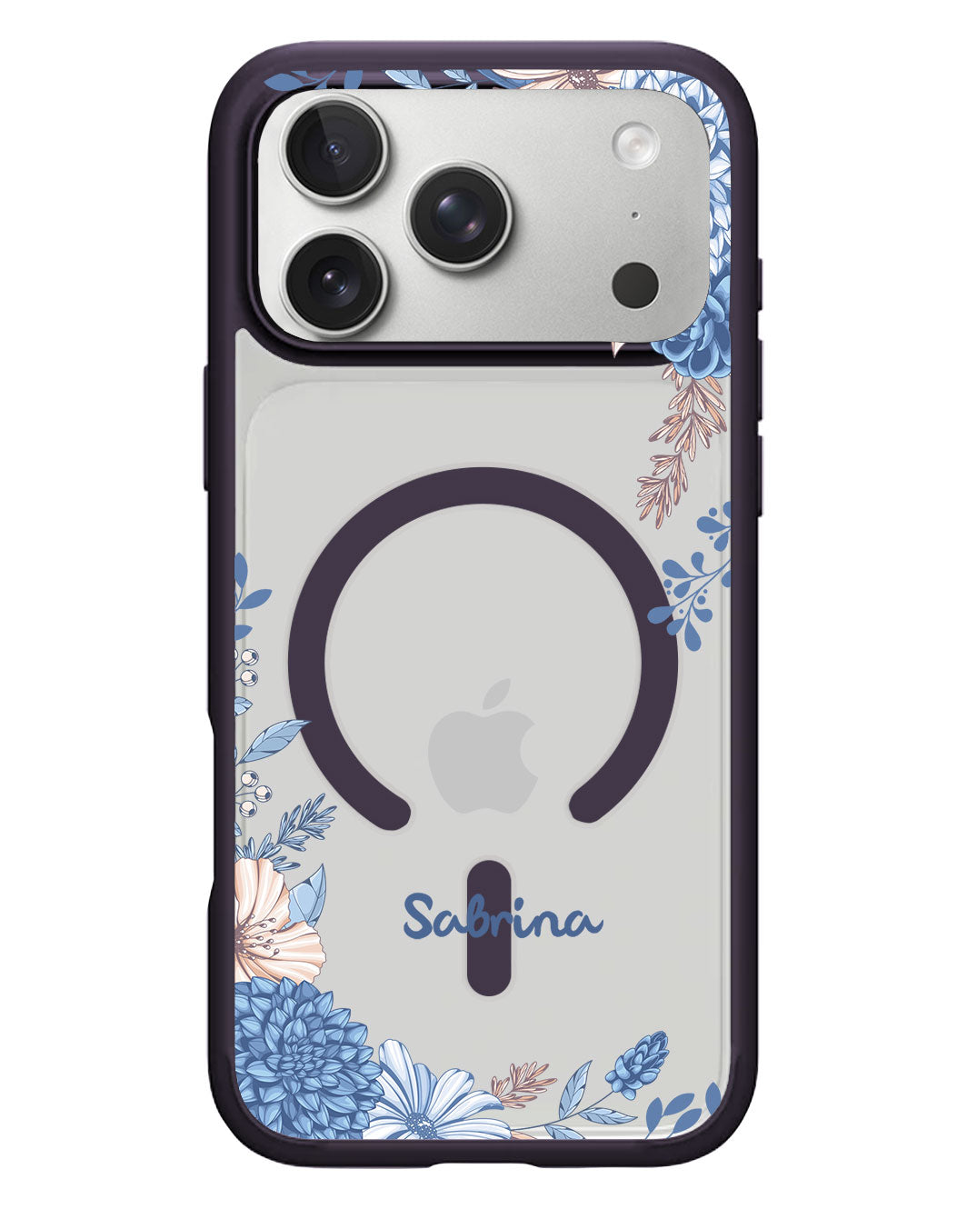 iPhone Rearguard Hybrid - Blue Florals