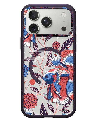 iPhone Rearguard Hybrid - Fish & Floral 2.0