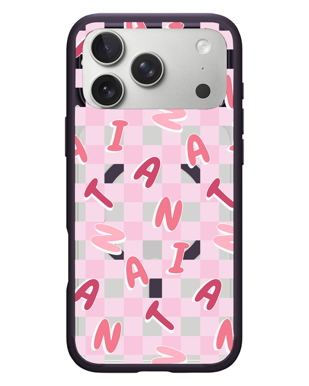 iPhone Rearguard Hybrid - CUSTOM MONOGRAM 3.0 Checkered 1.0