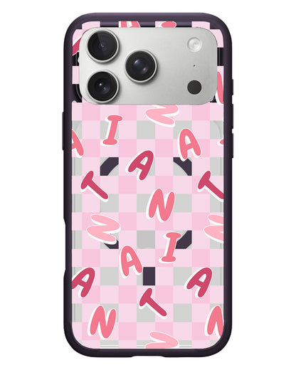 iPhone Rearguard Hybrid - CUSTOM MONOGRAM 3.0 Checkered 1.0