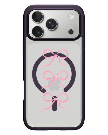 iPhone Rearguard Hybrid - Coquette Triple Bow