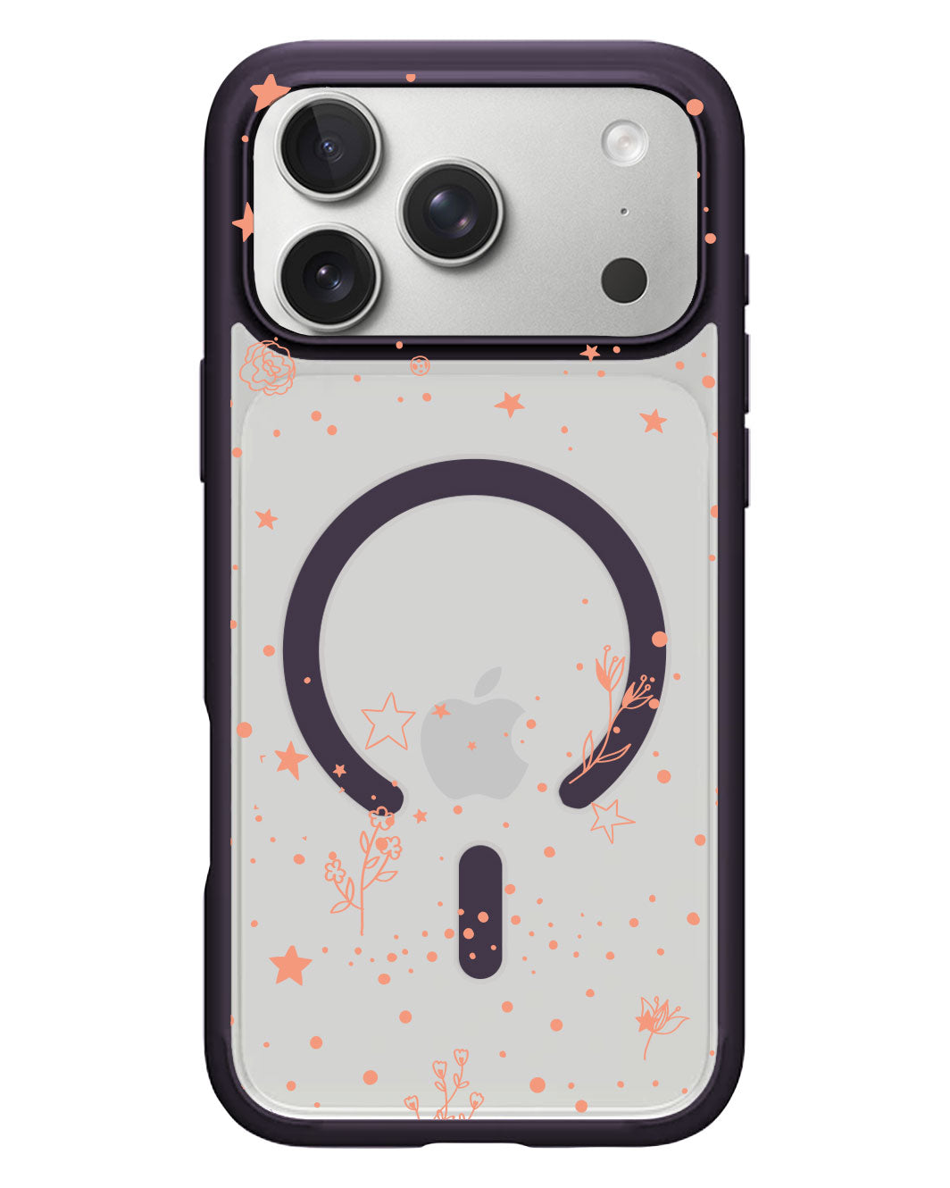 iPhone Rearguard Hybrid - Coral Constellation