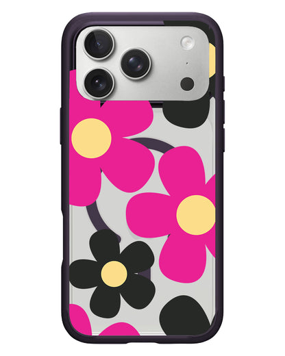 iPhone Rearguard Hybrid - Daisy Hot Pink