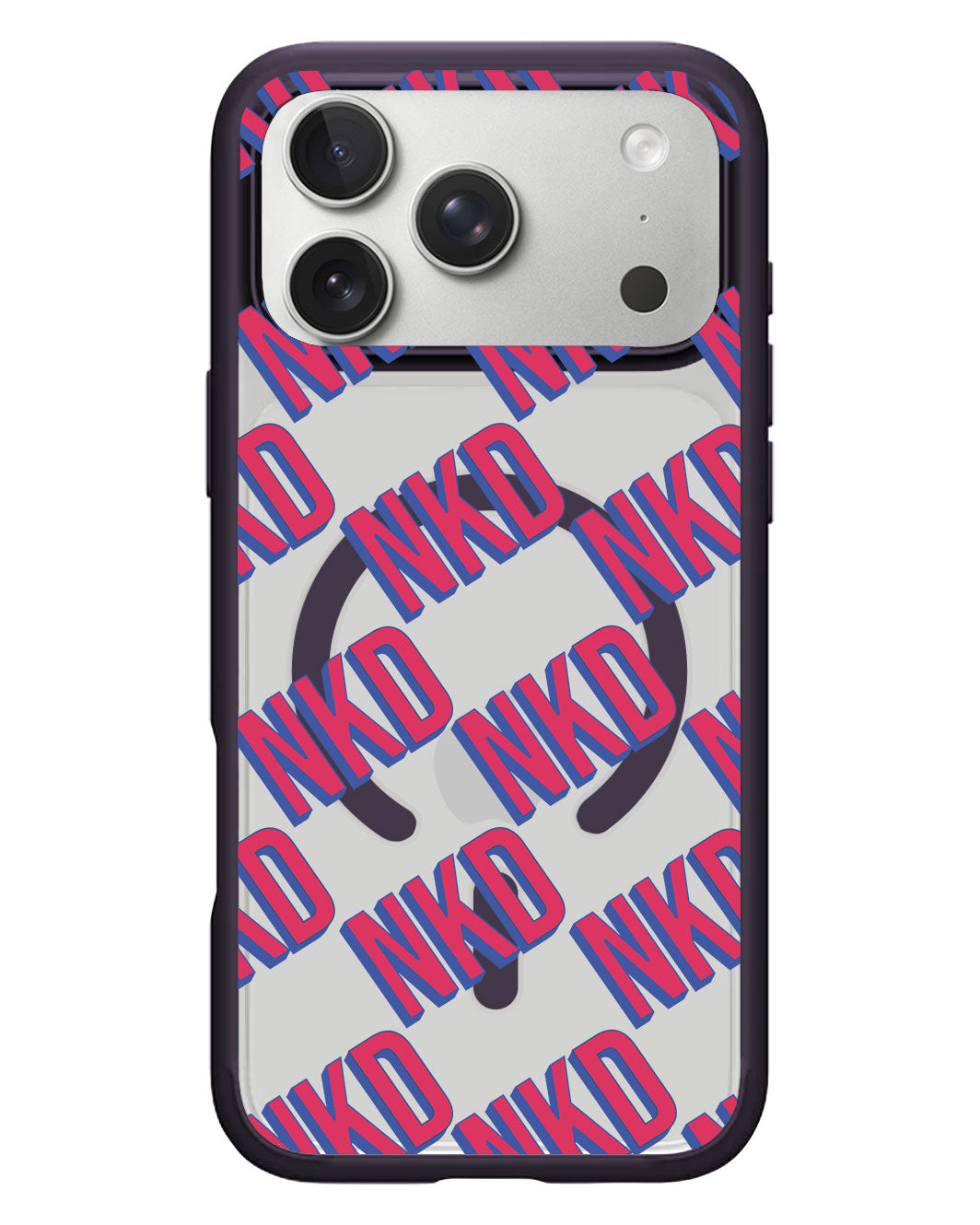 iPhone Rearguard Hybrid - CUSTOM MONOGRAM 3.0 Diagonal Initial 2.0