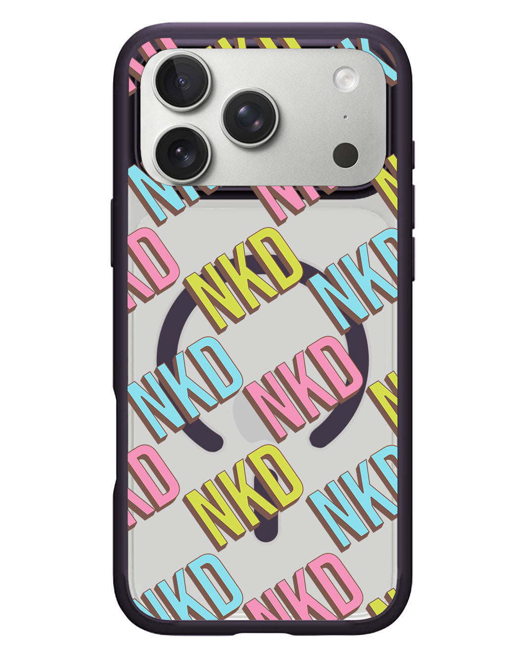 iPhone Rearguard Hybrid - CUSTOM MONOGRAM 3.0 Diagonal Initial 3.0