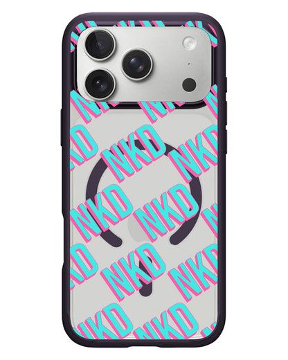 iPhone Rearguard Hybrid - CUSTOM MONOGRAM 3.0 Diagonal Initial 4.0