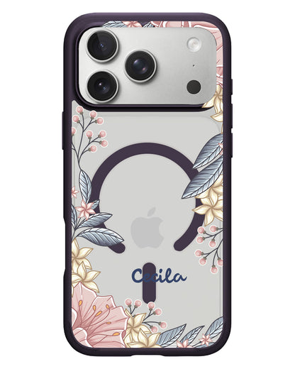 iPhone Rearguard Hybrid - Pink Floral