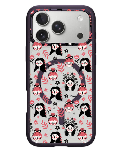iPhone Rearguard Hybrid - Flowery Faces