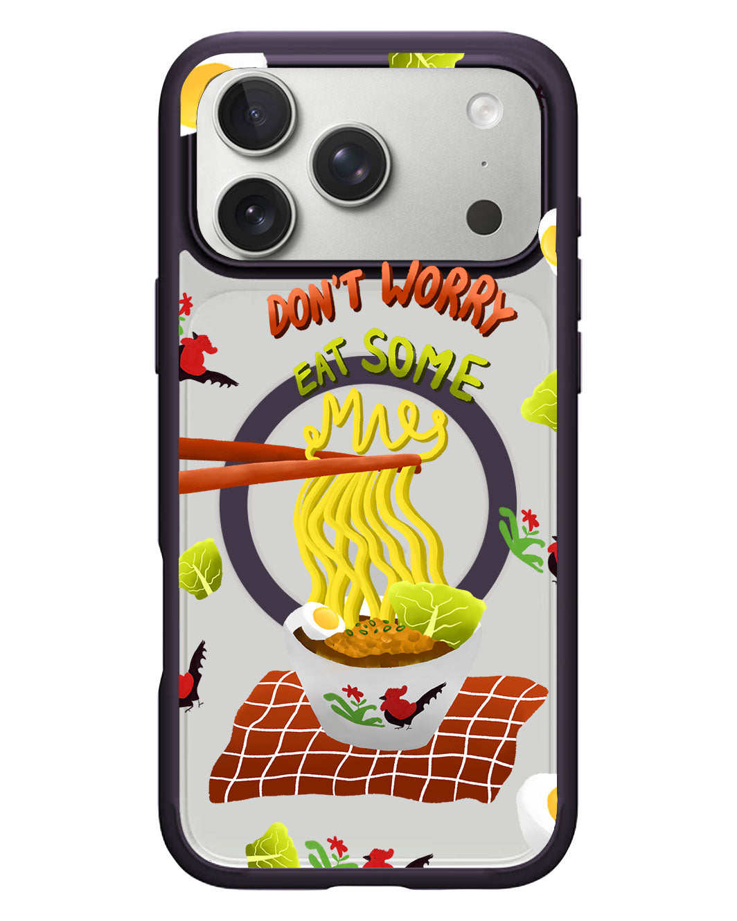 iPhone Rearguard Hybrid - Go Eat Some Mie