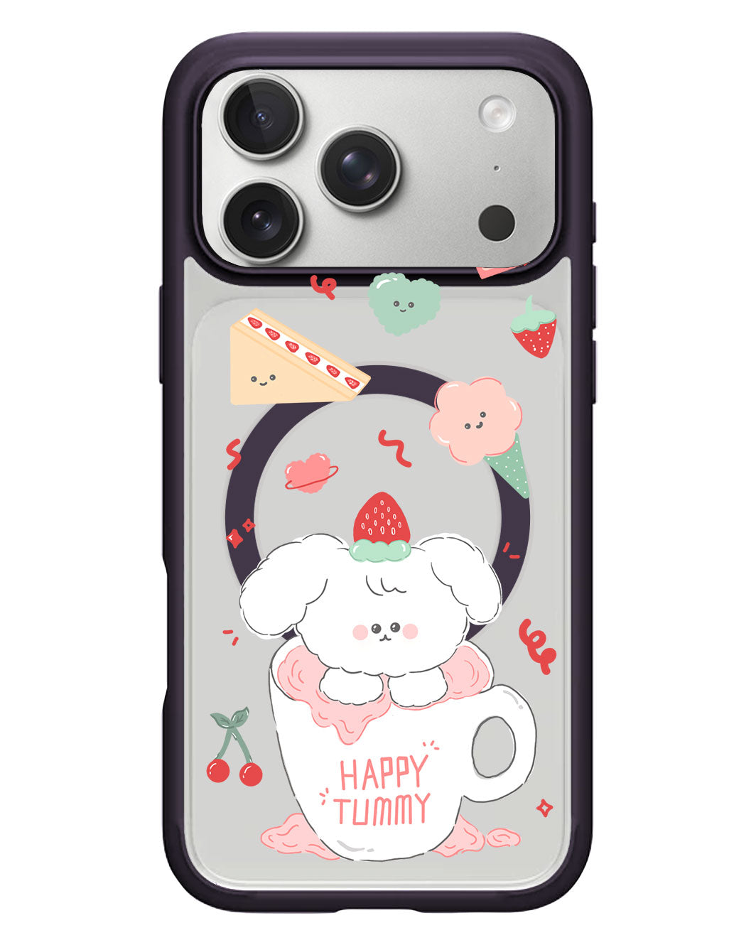 iPhone Rearguard Hybrid - Happy Tummy