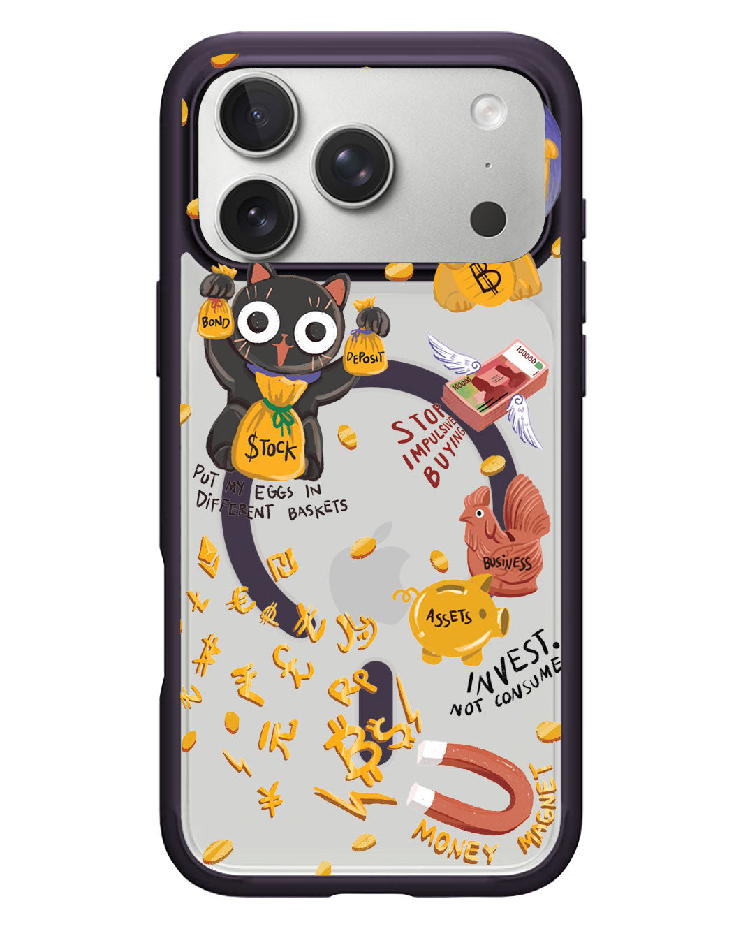 iPhone Rearguard Hybrid - I Am... Money Magnet!!!