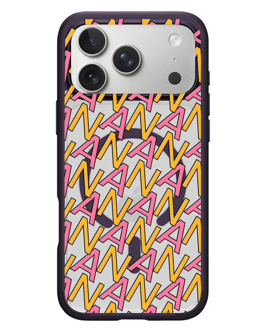 iPhone Rearguard Hybrid - CUSTOM MONOGRAM 3.0 Initial 3.0