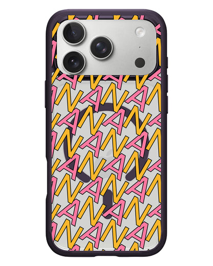 iPhone Rearguard Hybrid - CUSTOM MONOGRAM 3.0 Initial 3.0