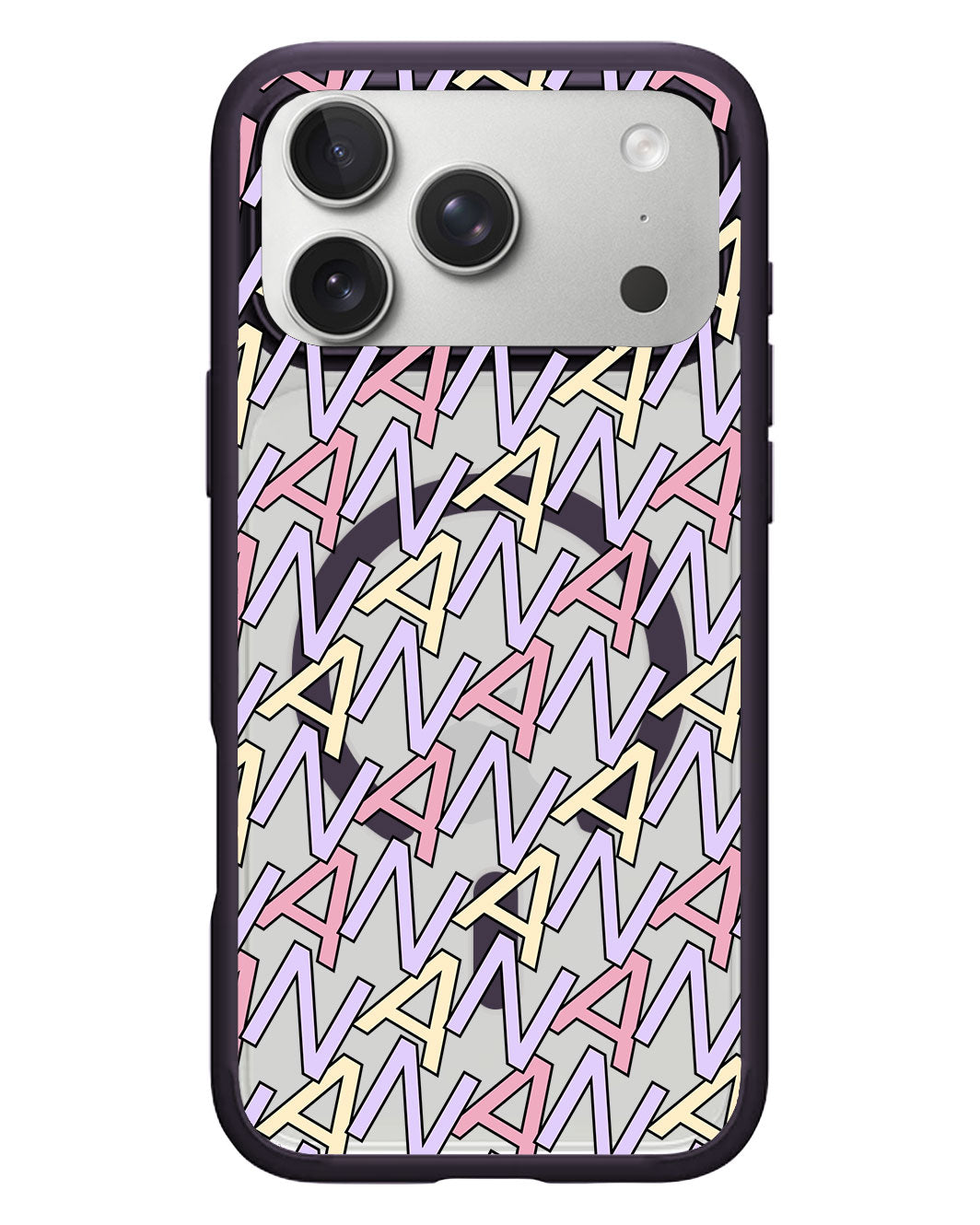 iPhone Rearguard Hybrid - CUSTOM MONOGRAM 3.0 Initial 5.0