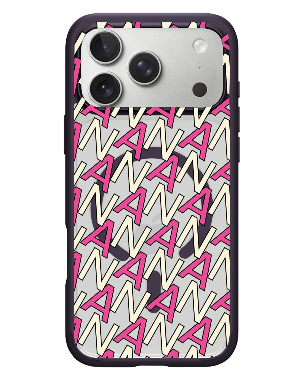 iPhone Rearguard Hybrid - CUSTOM MONOGRAM 3.0 Initial 6.0