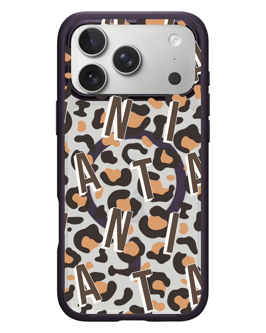 iPhone Rearguard Hybrid - CUSTOM MONOGRAM 3.0 Leopard 2.0