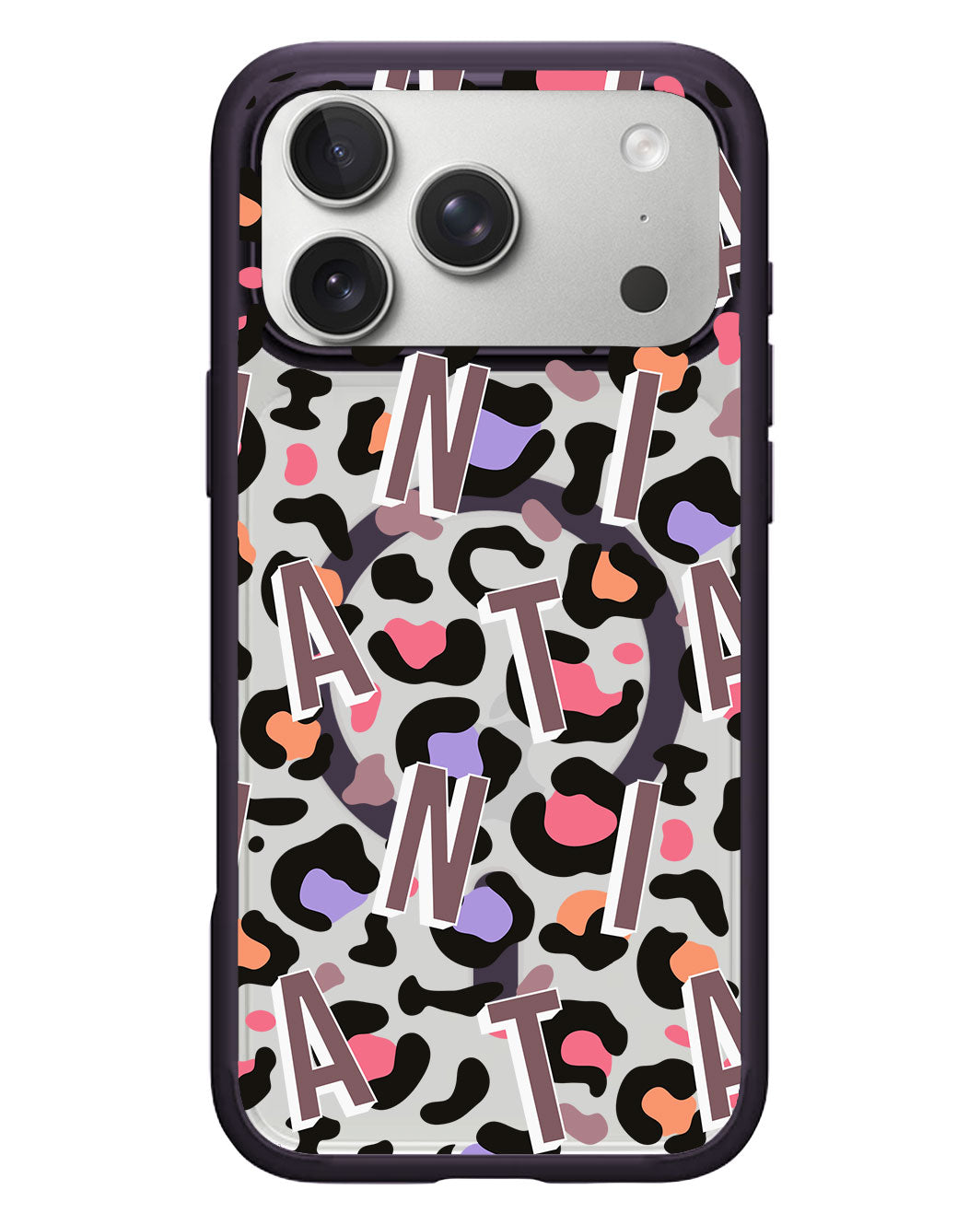 iPhone Rearguard Hybrid - CUSTOM MONOGRAM 3.0 Leopard 5.0