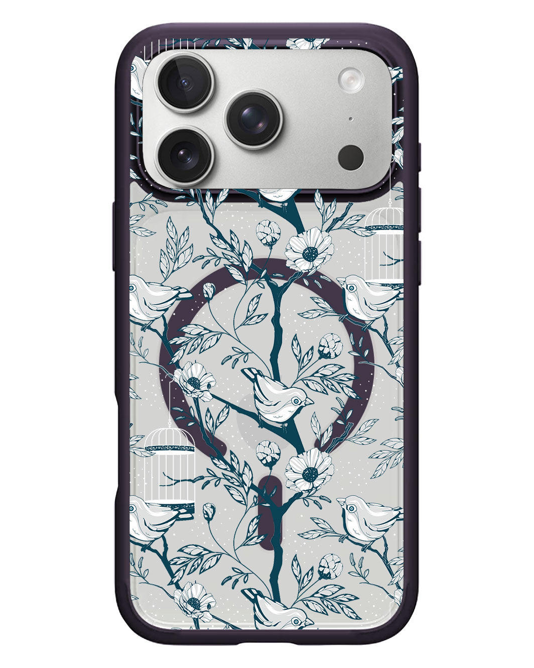 iPhone Rearguard Hybrid - Lovebird Monochrome