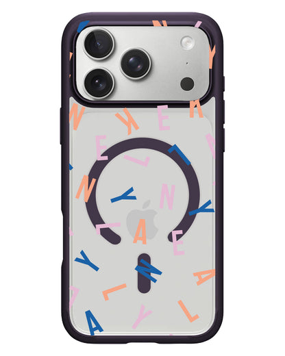 iPhone Rearguard Hybrid - CUSTOM MONOGRAM 1.0 Rainbow