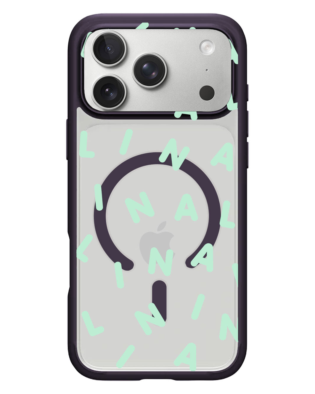iPhone Rearguard Hybrid - CUSTOM MONOGRAM 2.0 Tosca