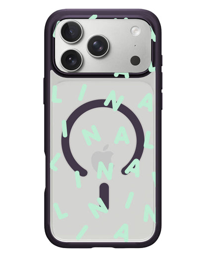 iPhone Rearguard Hybrid - CUSTOM MONOGRAM 2.0 Tosca