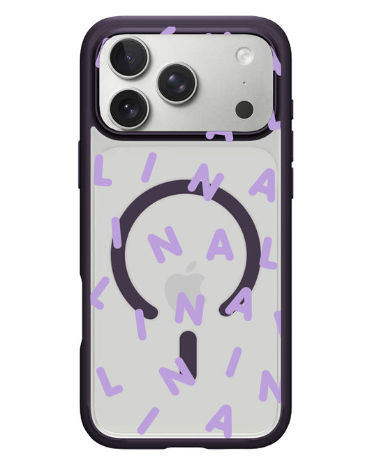 iPhone Rearguard Hybrid - CUSTOM MONOGRAM 2.0 Lilac