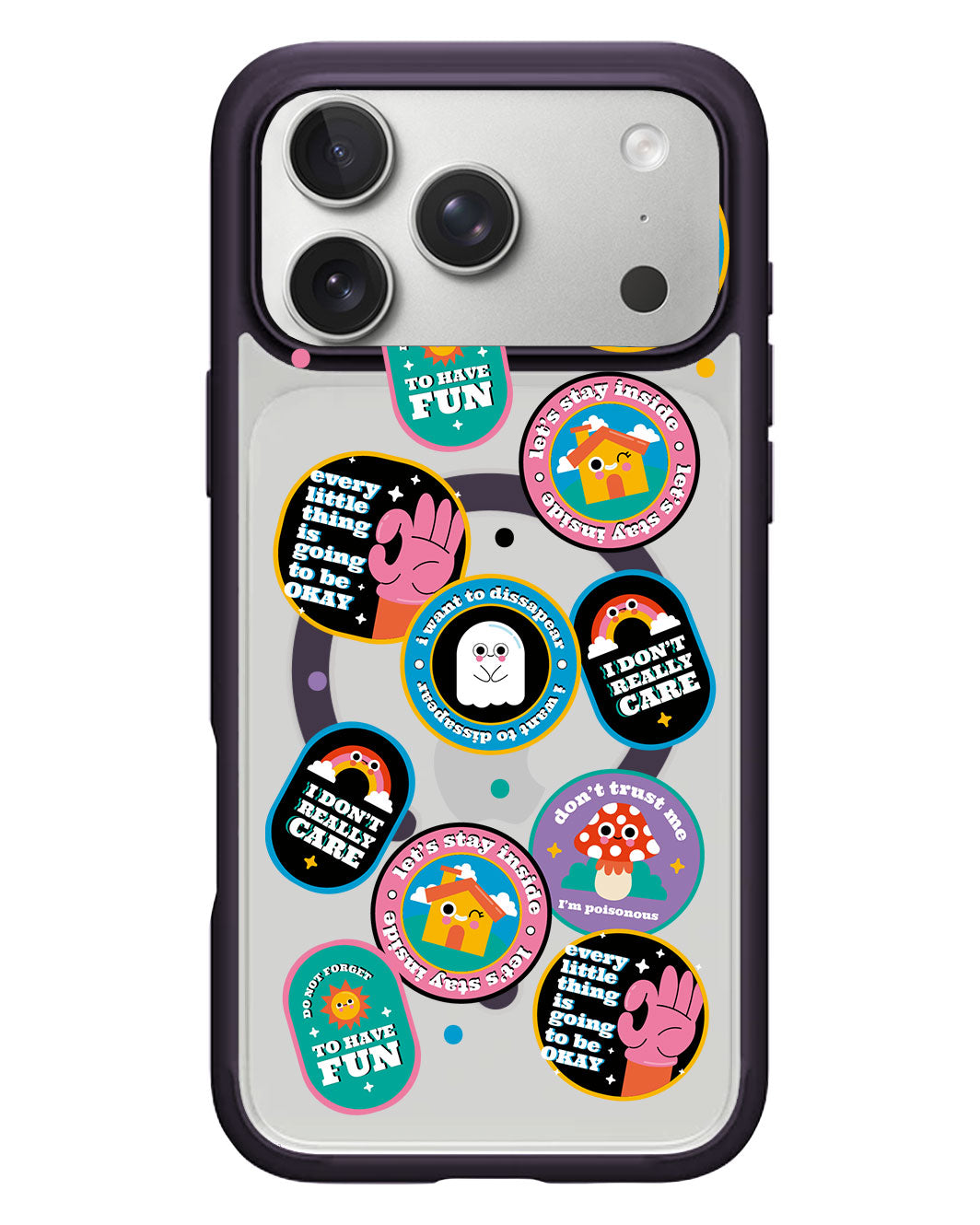 iPhone Rearguard Hybrid - Monster Sticker Pack