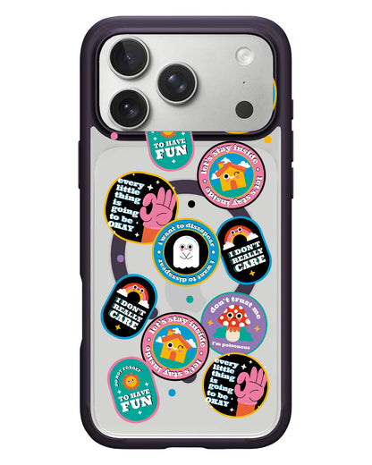 iPhone Rearguard Hybrid - Monster Sticker Pack