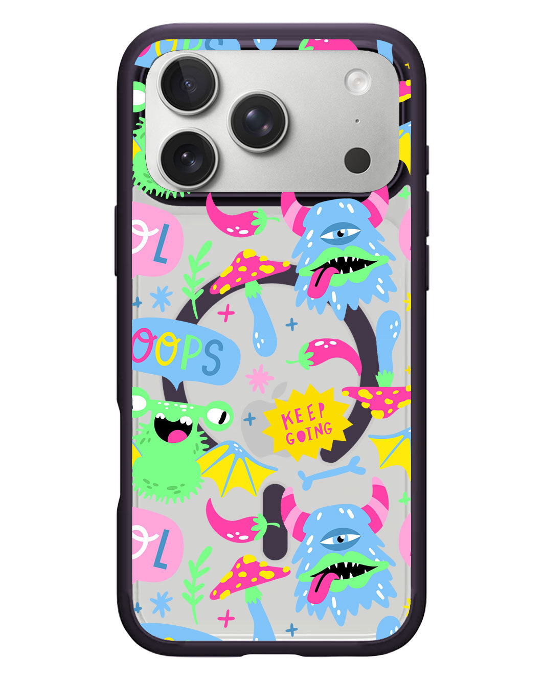 iPhone Rearguard Hybrid - Monster Say Keep Going
