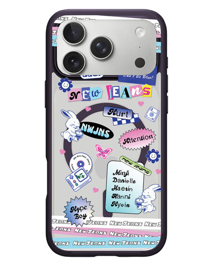 iPhone Rearguard Hybrid - NEW JEANS Sticker Pack