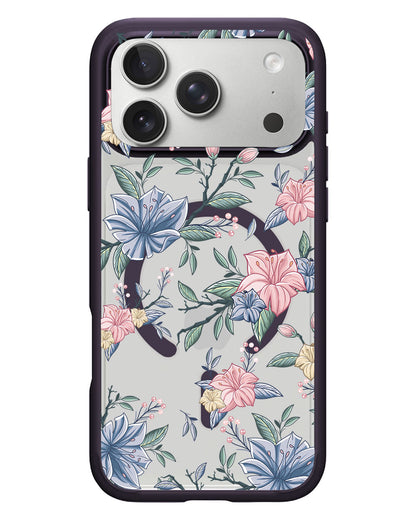 iPhone Rearguard Hybrid - Pink & Blue Florals