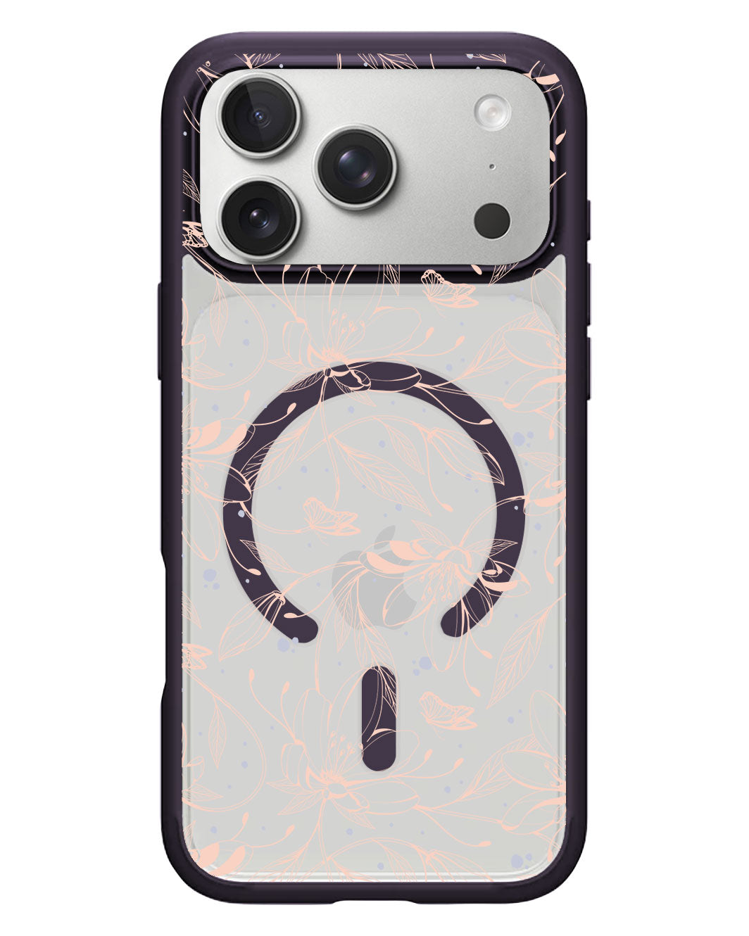 iPhone Rearguard Hybrid - Sketchy Flower & Butterfly 1.0
