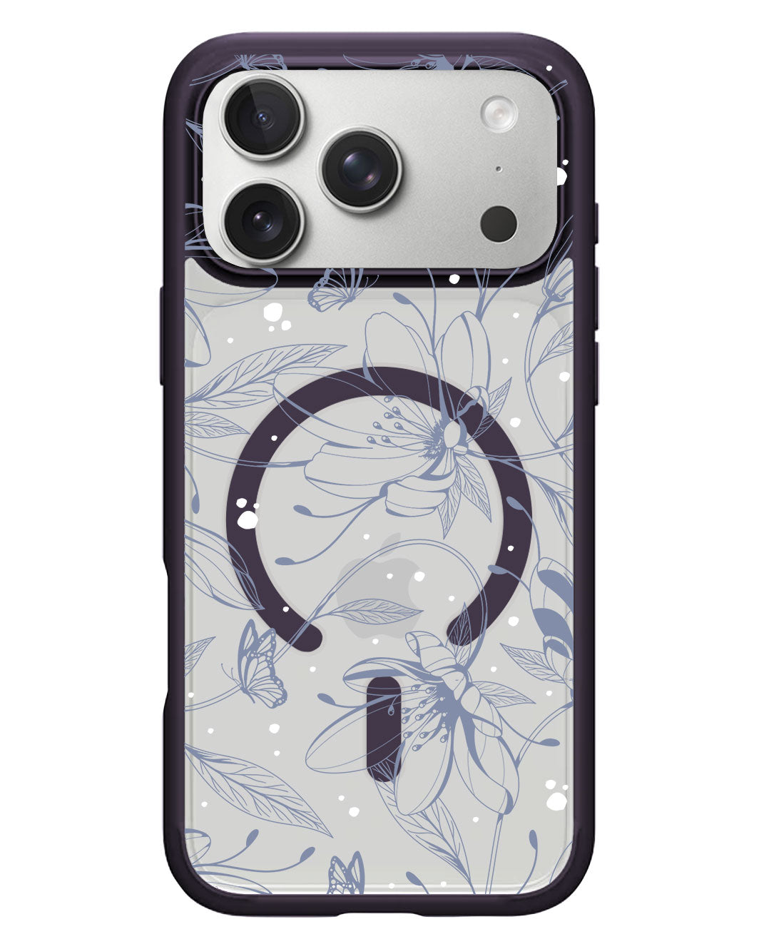 iPhone Rearguard Hybrid - Sketchy Flower & Butterfly 2.0