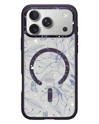 iPhone Rearguard Hybrid - Sketchy Flower & Butterfly 2.0