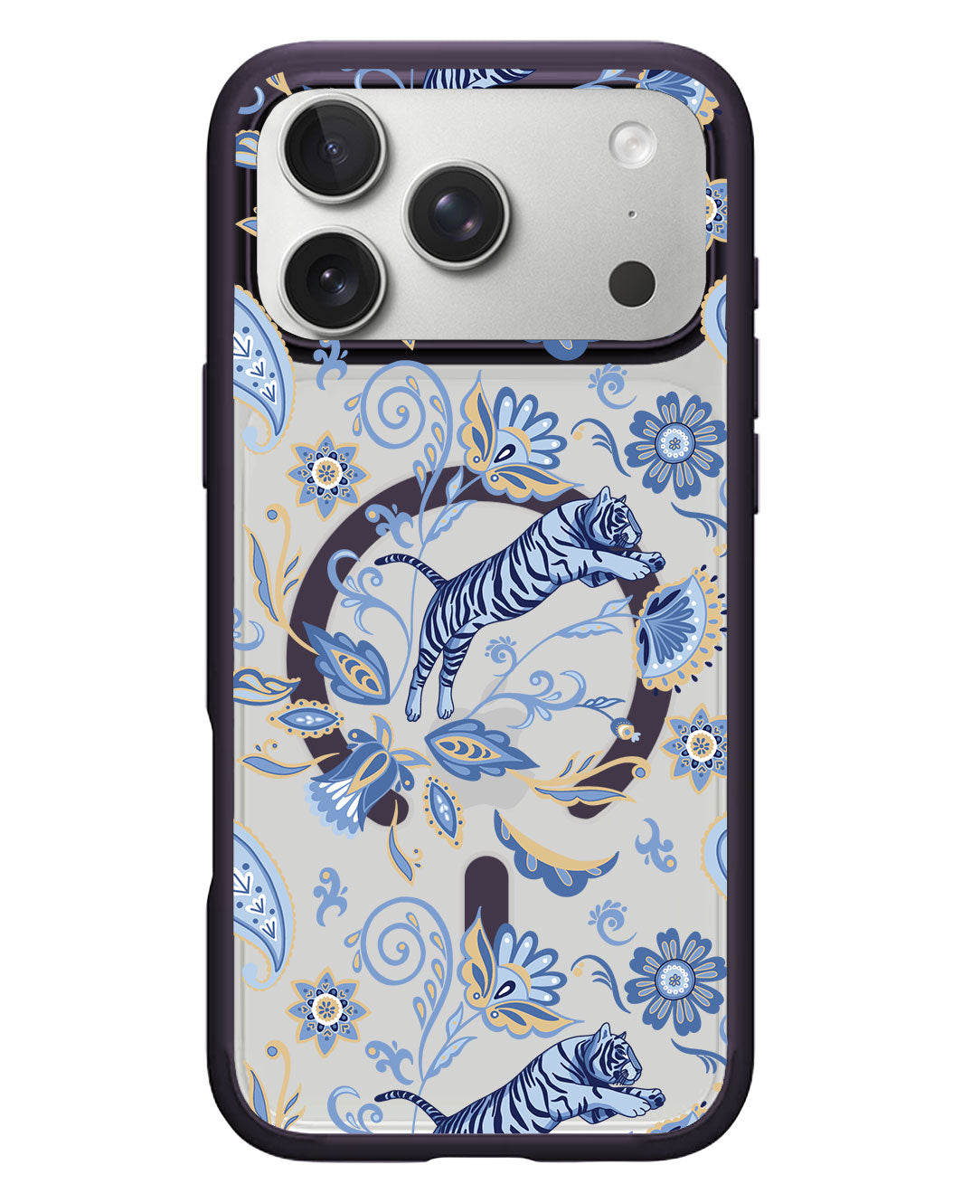 iPhone Rearguard Hybrid - Tiger & Florals