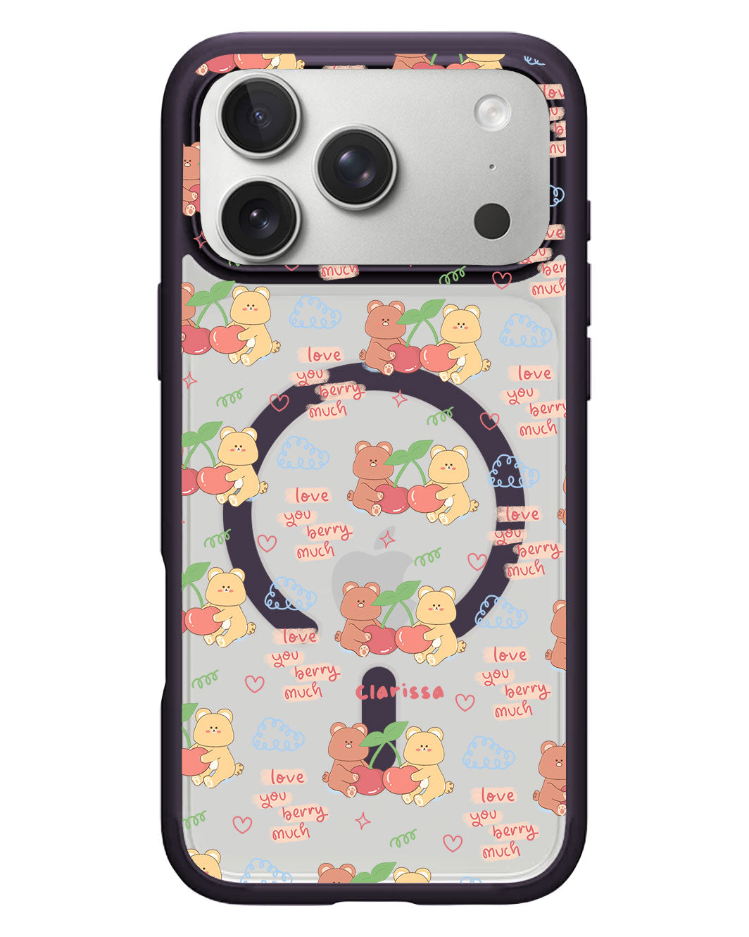 iPhone Rearguard Hybrid - Cherry Bear