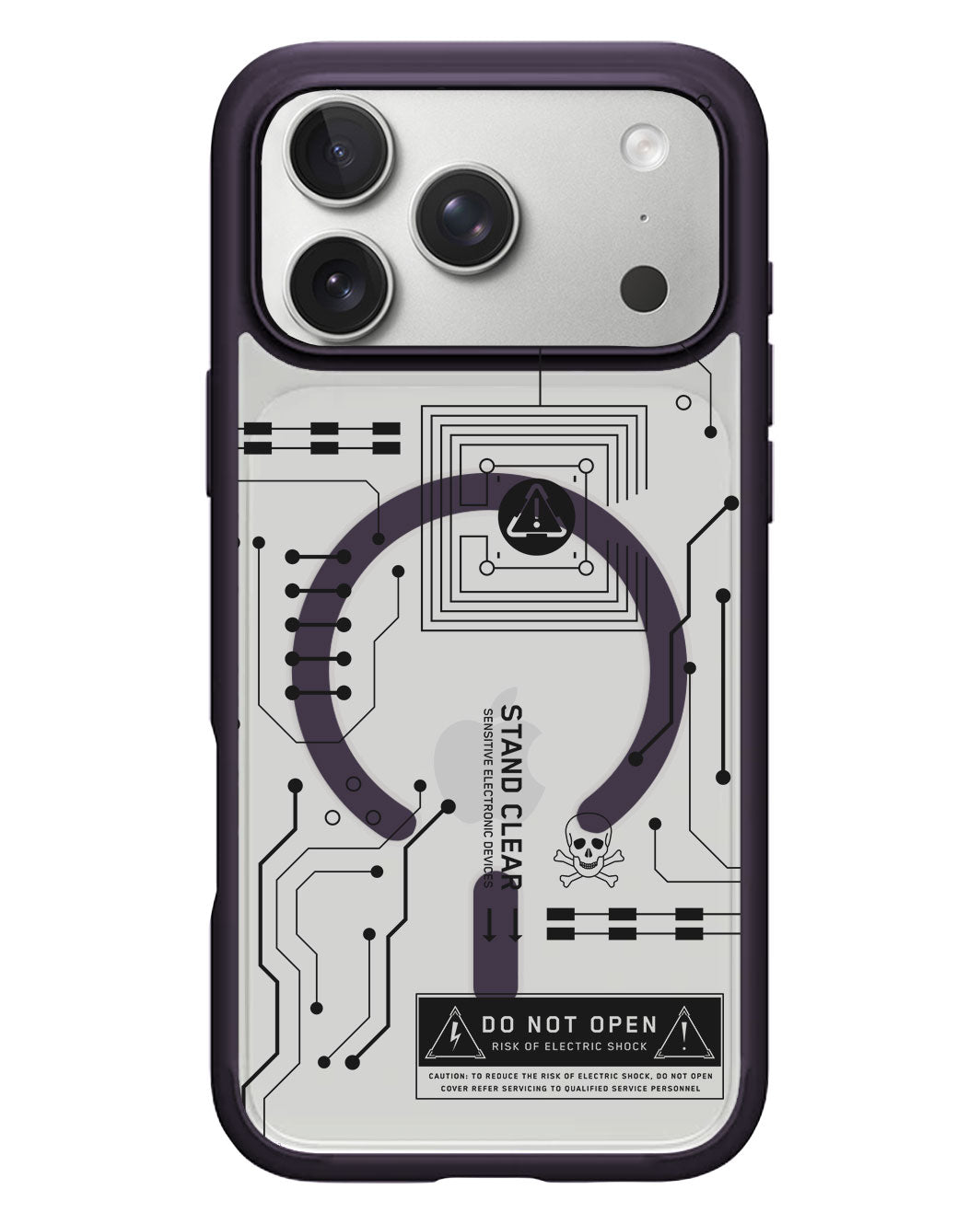 iPhone Rearguard Hybrid - Circuit Black